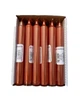 Набір свічок 18шт Bartek Candles 21*170мм помаранчеві металік - изображение 1