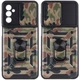 Чохол Epik Camshield Serge Ring Camo ударостійкий на Samsung Galaxy M23 5G / M13 4G Коричневий / Army Brown - зображення 1