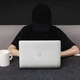 Чохол-накладка Switcheasy Touch прозорий для MacBook Air M2 2022 (SMB136059WH22) - зображення 8
