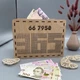 Деревяный декор копилка для денег на 66 795 грн - Тетрис - изображение 1
