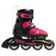 Ролики дитячі Rollerblade Microblade Pink Light Green 2024 (Розовый светло-зеленый, 33-36.5) - изображение 4