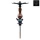 Кальян KARMA HOOKAH Модель 0.1 Коричневый ( Колба Black Matt ) - изображение 3
