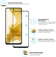 Захисне скло для смартфона Infinix Hot 20S Global Full Glue Black (1283126551376) - зображення 3