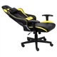 Крісло для геймерів 1stPlayer FK2 Black/Yellow - зображення 3