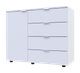 Комод С1 Doros Білий 100х38, 1х81, 2 (41510028) - зображення 1