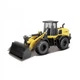 Автомодель Bburago Экскаватор New Holland W170D серии Construction Черно-желтый 18-32083 - изображение 1