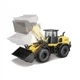 Автомодель Bburago Экскаватор New Holland W170D серии Construction Черно-желтый 18-32083 - изображение 2