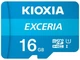 microSDHC 16GB Kioxia Exceria Class 10 UHS-I + SD-adapter (LMEX1L016GG2) - зображення 1