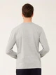 Пижамный лонгслив мужской хлопковый U.S. Polo Assn 18467 XL Серый (8680557329810) - изображение 2