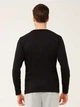 Пижамный лонгслив мужской хлопковый U.S. Polo Assn 18467 M Black (8680557329841) - изображение 2