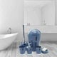 Аксесуари для ванної кімнати Bathlux набір люкс якості 6 предметів Синій - зображення 2