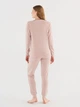 Пижама (свитшот + штаны) женская U.S. Polo Assn 16817 M Pink (8680557380903) - изображение 2