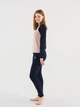 Пижама (свитшот + штаны) женская U.S. Polo Assn 16817 L Navy (8680557381016) - изображение 3