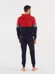 Пижама (худи + штаны) мужская больших размеров хлопковая U.S. Polo Assn 18602 XL Red (8680557382624) - изображение 2