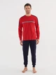 Пижама (лонгслив + штаны) U.S. Polo Assn 18621 XL Red (8680557384024) - изображение 1