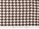 Ткань Костюмка твидовая гусиная лапка 20 мм, коричневый, пог. м. (к95, 2104042A, д4 цв2) - изображение 4