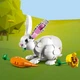Конструктор LEGO Creator 3 в 1 Білий кролик 258 деталей (31133) - зображення 6