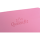 Коврик (мат) для фитнеса и йоги Queenfit Premium TPE 0,5см розовый - изображение 5