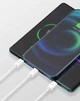 Кабель Baseus Superior Series Fast Charging 3-in-1 (Micro USB+Lightning+Type-C) 3.5A (1.5m) - White (CAMLTYS-02) - изображение 8
