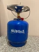 Газовий балон 7 літрів Nurgaz з пальником та перехідником для заправки Туреччина - зображення 1