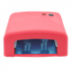 Лампа сушка для ногтей УФ UV Lamp 36W сушилка для маникюра и педикюра с таймером New-818 Red - изображение 3