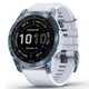Спортивные часы Garmin Fenix 7 Sapphire Solar Mineral Blue DLC Titanium with Whitestone Band - изображение 1