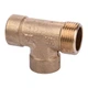 Трійник редукційний латунний 3/4″ЗР х 1/2″ВР х 1/2″ВР ливарний A0225А - зображення 4