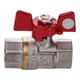 Кран кульовий прямий Q PROFESSIONAL 1/2″ ВВ ВВ КБ PN40 QP151 - зображення 1