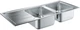 Кухонна мийка GROHE Sink K500 1160x500 31588SD0 сатин - изображение 2