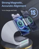 Док-станція Proda 4в1 Magnetic Wireless Charger для iPhone 14/13/12/Apple Watch/AirPods white - зображення 3