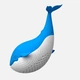 Заварник для чаю Кіт Whale із підставкою в упаковці - зображення 3
