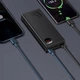 Портативный зарядный павербанк Baseus Adaman Metal Digital Display 20000mAh 65W 6A с поддержкой быстрой зарядки LED дисплеем и индикатором напряжения УМБ - изображение 12