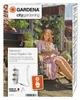 Комплект микрокапельного полива Gardena Micro-Drip-System NatureUp на 12 угловых горшков (13157-20) - изображение 1