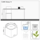 Вазон Lechuza Cube Glossy САТ 14 белый 13507 - изображение 3
