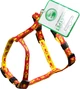 Нагрудник капроновый Lucky Pet Н-образный Лапки 1.0/20-29/28-37 Черно-серый (4820268550187) - изображение 1