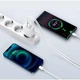Мережевий зарядний пристрій Baseus Compact Quick Charger USB+Type-C (20Вт, 3A, адаптер, 2 роз'єми, швидка зарядка) - Білий - зображення 2