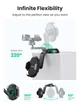 Автодержатель UGREEN LP405 Waterfall-Shaped Suction Cup Black (20473) - изображение 4