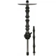 Шахта Sunrise Hookah Gloss Black White 57 см - зображення 1