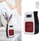 Тепловентилятор мини настольный Handy heater ultra 900Вт портативный электрообогреватель комнатный, с пультом и таймером Белый с красным - изображение 5