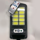 Вуличний ліхтар на сонячній батареї 3 ШТУКИ Solar Light 120D-10COB світлодіодний з датчиком руху, акумуляторний + Пульт - зображення 10