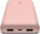 Power Bank Belkin 20000mAh 15W Dual USB-A, USB-C з підтримкою швидкої зарядки Rose Gold - зображення 4