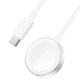 Беспроводное зарядное устройство для Apple Watch 1 /2 /3 /4 /5 /6 /7 /SE Hoco CW39C Wireless charger. White - изображение 6