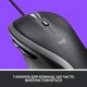 Миша Logitech Advanced Corded M500s Black (910-005784) - изображение 4