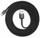 Кабель 2м USB - Micro USB Baseus Cafule Cable 1.5A Gray+Black|Кабель для зарядки та передачі даних CAMKLF-CG1 - зображення 4