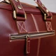 Дорожня сумка-портфель Vintage 14776 Бордова - зображення 13