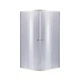Lidz Душова кабіна ŁATWA SC80x80.SAT.LOW.GR, скло тонів. 4 мм Душовий піддон KUPALA ST80x80x16 - зображення 6
