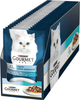 Упаковка влажного корма для котов Purina Gourmet Perle Duo с океанической рыбой и тунцом мини филе в подливке 26 шт по 85 г (8445291188105) - изображение 1