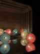 Світлодіодна гірлянда тайська Cotton Balls 10led 250см на батарейках - зображення 3