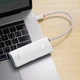 USB-Хаб Baseus Lite Series 6-Port Multifunctional HUB USB Type-C - 2xUSB 3.0 / USB Type-C PD / HDMI 1.4 / SD / TF White (WKQX050102) - изображение 8