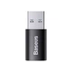 Адаптер Baseus Ingenuity Series Mini OTG Adaptor USB 3.1 to Type-C Black (ZJJQ000101) - изображение 2